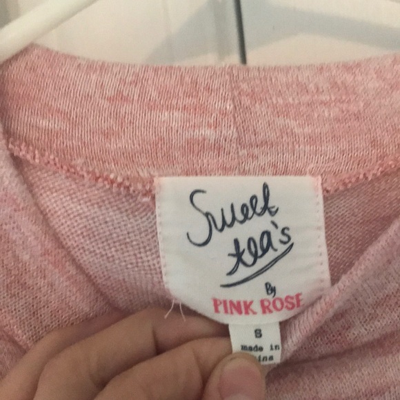 Sweet Tea by Pink Rose sweater/long sleeve - Picture 2 of 2